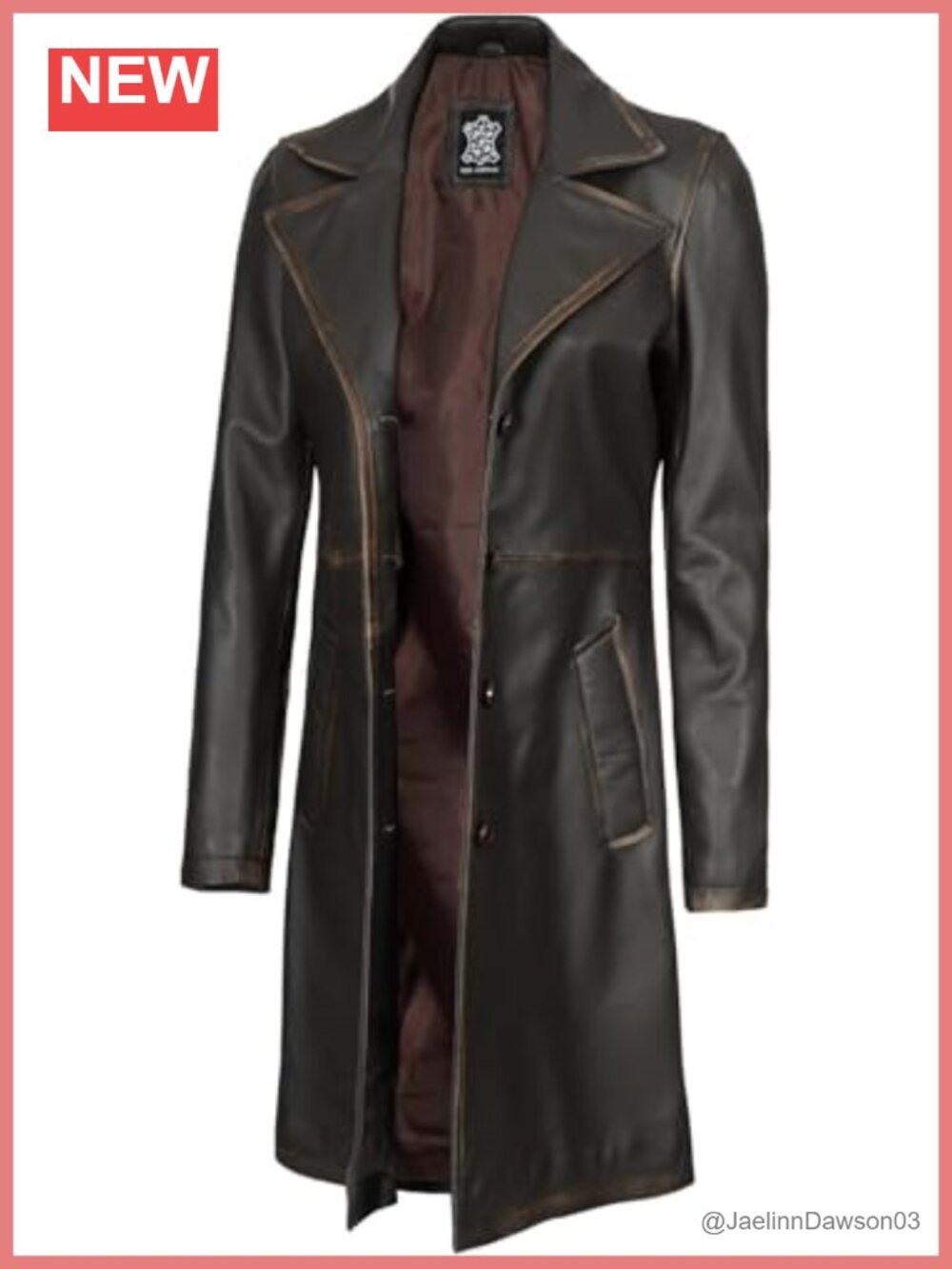 100% Real Lambskin Leather Car Coat Button Long Women Jacket